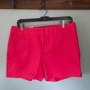 NWT Tommy Hilfiger 5 inch inseam pink shorts, size 6
